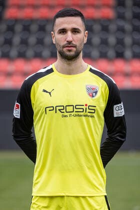 Goalkeeper Dejan Stojanovic 39 FCI FC Ingolstadt 04 2 BL, Porträttermin 2021 2022 2 Bundesliga FC Ingolstadt 04 season 2021 2022