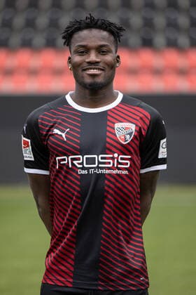 Hans Nunoo Sarpei 18 FCI FC Ingolstadt 04 2 BL, Porträttermin 2021 2022 2 Bundesliga FC Ingolstadt 04 season 2021 2022