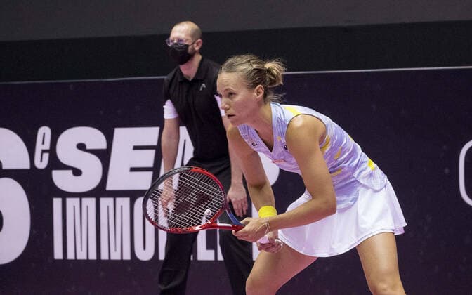 Viktorija GOLUBIC (SUI) - Open 6eme sens MÃ tropole de Lyon, Lyon 03 03 2022 - Photo Sandrine Thesillat Panoramic TENNIS : Open 6eme Sens Lyon Metropole - 03 03 2022 SandrineThesillat Panoramic 