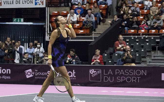 Vitalia DIATCHENKO (RUS) - Open 6eme sens MÃ tropole de Lyon, Lyon 03 03 2022 - Photo Sandrine Thesillat Panoramic TENNIS : Open 6eme Sens Lyon Metropole - 03 03 2022 SandrineThesillat Panoramic 