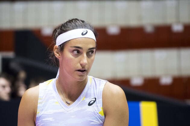 Caroline GARCIA (FRA) - Open 6eme sens MÃ tropole de Lyon, Lyon 03 03 2022 - TENNIS : Caroline GARCIA vs Martina TREVISAN - Open 6eme Sens Lyon Metropole - Lyon - 03 03 2022 SandrineThesillat Panoramic 