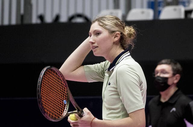Cristina BUCSA (ESP) - Open 6eme sens MÃ tropole de Lyon, Lyon 03 03 2022 - TENNIS : Dayana YASTREMSKA vs Cristina BUCSA - Open 6eme Sens Lyon Metropole - Lyon - 03 03 2022 SandrineThesillat Panoramic 