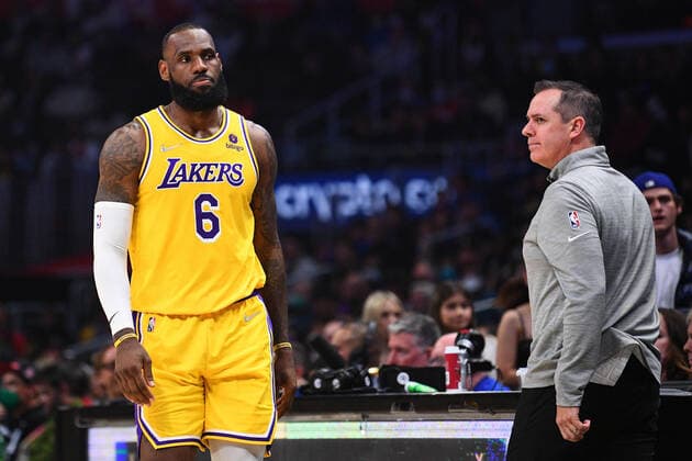 Basketball, NBA, Los Angeles Lakers fire coach Frank Vogel