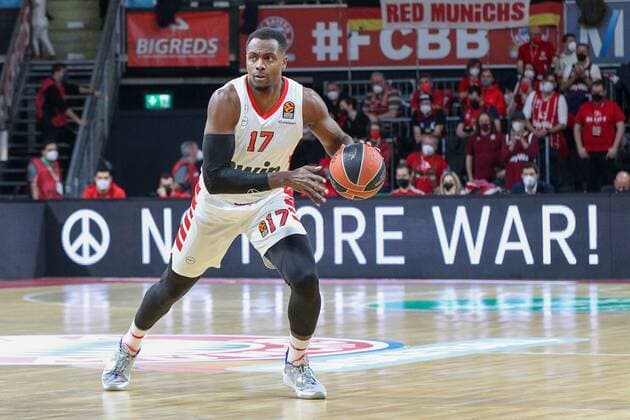 Livio Jean Charles 17 Olympiakos Piraeus , FC Bayern Basketball vs Olympiakos Piraeus, Euroleague, 04 03 2022 Munich Bavaria Germany Copyright: xkolbert-press ChristianxKolbertx