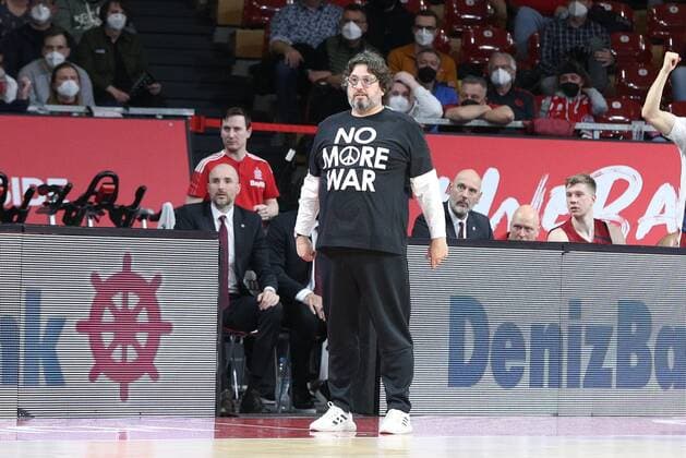 Head coach Oliver Kostic FC Bayern Basketball , FC Bayern Basketball vs Olympiakos Piraeus, Euroleague, 04 03 2022 Munich Bavaria Germany Copyright: xkolbert-press ChristianxKolbertx