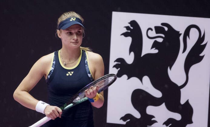Dayana YASTREMSKA (UKR) TENNIS : Open 6eme sens Metropole de Lyon - 05 03 2022 SandrineThesillat Panoramic 