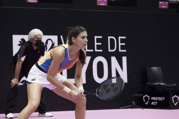 Sorana CIRSTEA (ROU) TENNIS : Open 6eme sens Metropole de Lyon - 05 03 2022 SandrineThesillat Panoramic 