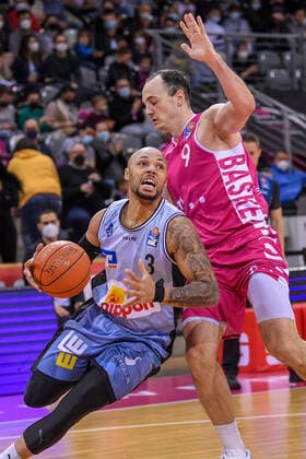 easyCredit BBL, Telekom Baskets Bonn vs HAKRO Merlins Crailsheim, 05 03 2022 Maurice Stuckey HAKRO Merlins Crailsheim, 3 , h09, easyCredit BBL, Telekom Baskets Bonn vs HAKRO Merlins Crailsheim on 05 03 2022 at the Telekom Dome Bonn, Bonn North Rhine-Westphalia Copyright: xBEAUTIFULxSPORTS Mueller-Laschetx