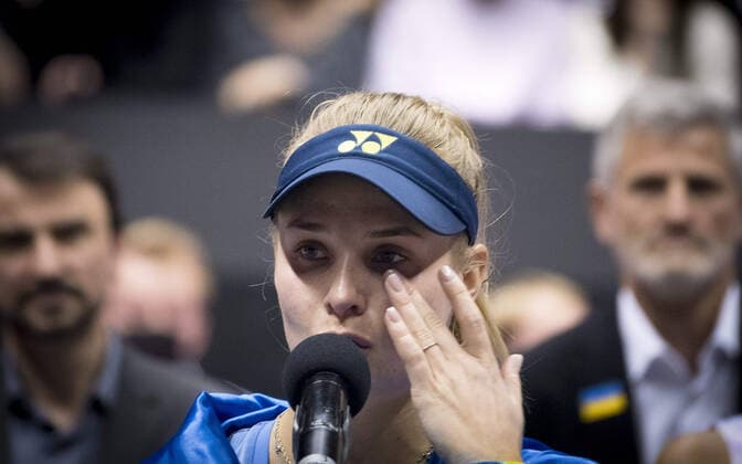 Dayana YASTREMSKA (UKR) finaliste - Open 6eme sens MÃ tropole de Lyon TENNIS : Open 6eme sens Metropole de Lyon - 06 03 2022 SandrineThesillat Panoramic 