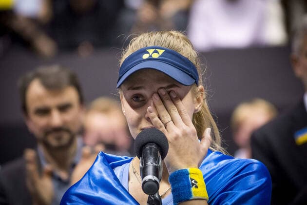 Bilder des Jahres 2022, Sport 03 März Sport Themen der Woche KW09 Sport Bilder des Tages Dayana YASTREMSKA (UKR) finaliste - Open 6eme sens MÃ tropole de Lyon TENNIS : Open 6eme sens Metropole de Lyon - 06 03 2022 SandrineThesillat Panoramic 