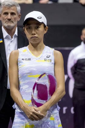 Shuai Zhang (CHN) remporte la finale du tournoi de Lyon - Open 6eme sens MÃ tropole de Lyon TENNIS : Open 6eme sens Metropole de Lyon - 06 03 2022 SandrineThesillat Panoramic 