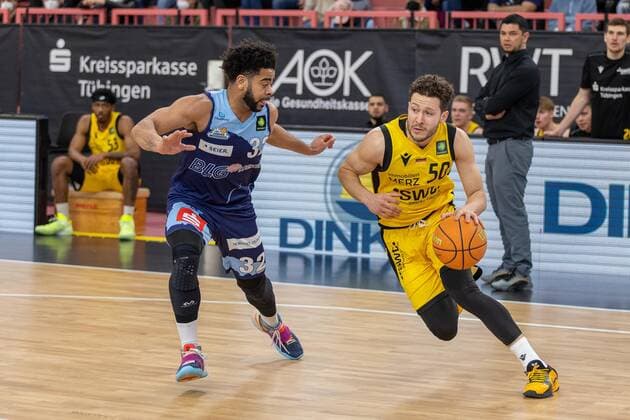 Basketball, ProA, Tigers Tübingen - Eisbären Bremerhaven