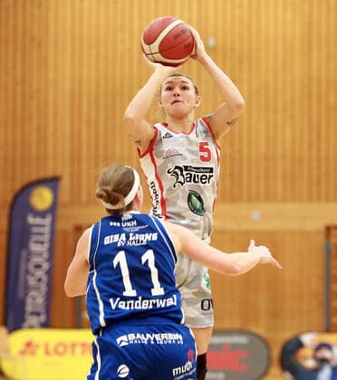 right Haligeth REINOEL Wasserburg US , Da Basketball,1 Bundesliga 2021 22, , 06 03 22, TSV Wasserburg vs Gisa LIONS SV Halle, Wasserburg, Badria Sportzentrum Copyright: WolfgangxFehrmann