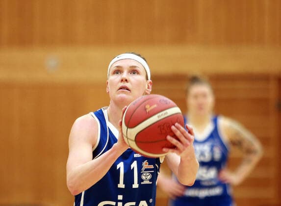 Rachael VANDERWAL Halle , Da Basketball,1 Bundesliga 2021 22, , 06 03 22, TSV Wasserburg vs Gisa LIONS SV Halle, Wasserburg, Badria Sportzentrum Copyright: WolfgangxFehrmann