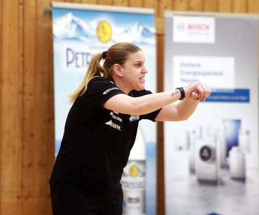 Katerina Hatzidaki Hall , Da Basketball,1 Bundesliga 2021 22, , 06 03 22, TSV Wasserburg vs Gisa LIONS SV Halle, Wasserburg, Badria Sportzentrum. Copyright: WolfgangxFehrmann