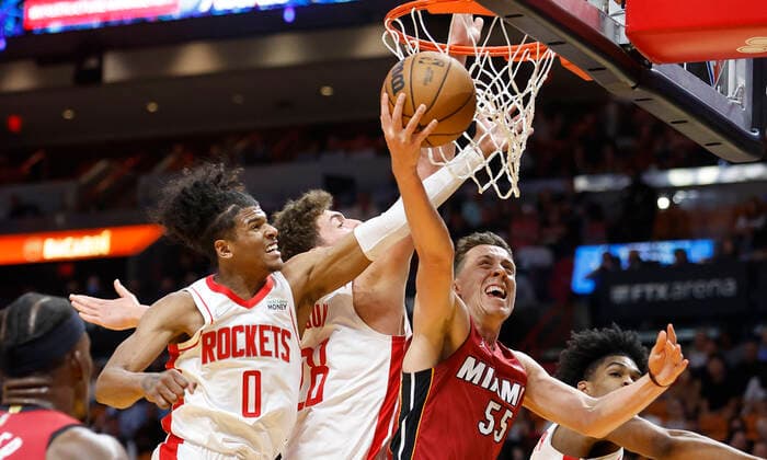 Basketball, NBA, Miami Heat - Houston Rockets