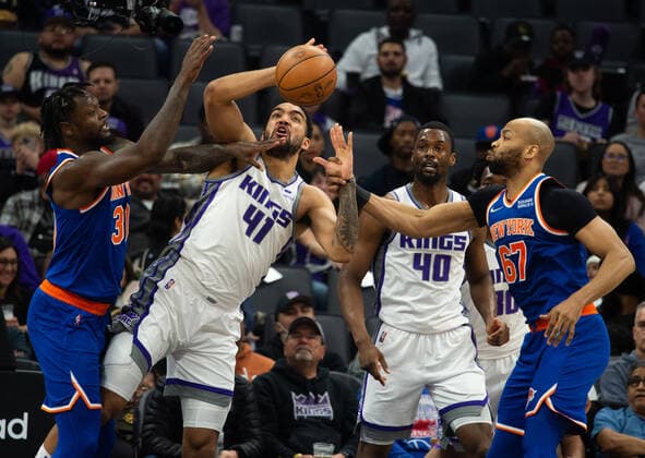 Basketball, NBA, Sacramento Kings - New York Knicks
