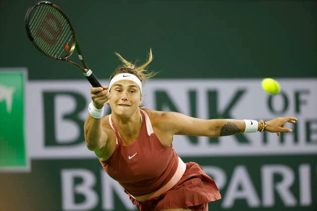 Tennis, WTA Tournament in Indian Wells