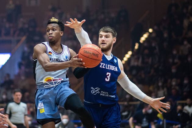 Basketball, Europe Cup, HAKRO Merlins Crailsheim - ZZ Leiden