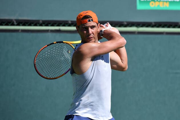 Rafael Nadal TENNIS : BNP Paribas Open 2022 - 09 03 2023 AntoineCouvercelle Panoramic 