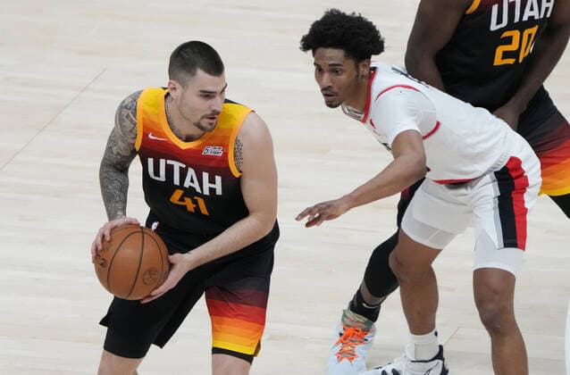 Basketball, NBA, Utah Jazz - Portland Trail Blazers