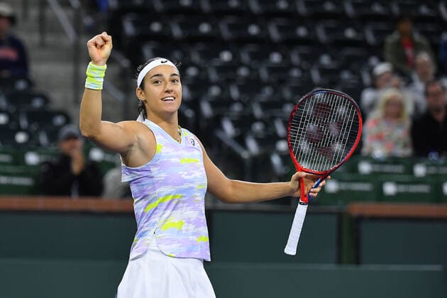 Caroline Garcia TENNIS : BNP Paribas Open 2022 - 10 03 2023 AntoineCouvercelle Panoramic 