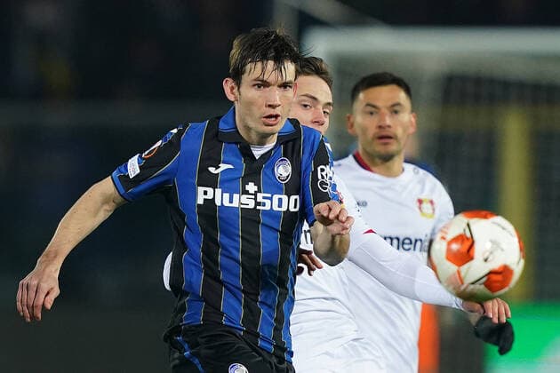 Photo Spada LaPresse March 10, 2022 - Bergamo ,Italy Soccer Atalanta vs Bayer Leverkusen - Europa League 2021 2022 In the photo : Marten de Roon (Atalanta BC);  Copyright: xSpada LaPressex