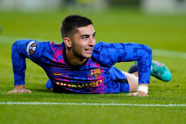 ESP: FC Barcelona, Barca v Galatasaray SK. UEFA Europa League Ferran Torres of FC Barcelona during the UEFA Europa League match between FC Barcelona v Galatasaray SK played at Camp Nou Stadium Stadium on March 10, 2022 in Barcelona, Spain. kpng Copyright: xSergioxRuizx xPRESSINPHOTOx PS_100322_004