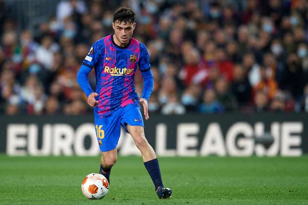FC Barcelona, Barca v Galatasaray: Round of 16 Leg One - UEFA Europa League Pedri of Barcelona in action during the UEFA Europa League Round of 16 Leg One match between FC Barcelona and Galatasaray at Camp Nou on March 10, 2022 in Barcelona, Spain. Barcelona Spain  Copyright: xJosexBretonx originalFilename:breton-fcbarcel220310_npep6.jpg
