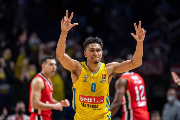 Basketball Berlin 10 03 2022 Euroleague Regular Season 2021 2022 Alba Berlin Olympiakos Piraeus Maodo Lo Alba Berlin, No 00 Cheers