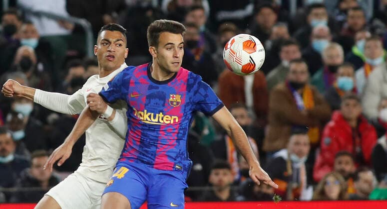 Partido de ida de octavos de final de la UEFA Europa League entre el FC Barcelona, Barca y el Galatasaray SK. En la imagen, . 1 16 UEFA Europa League first leg match between FC Barcelona and Galatasaray SK. In this picture, . 