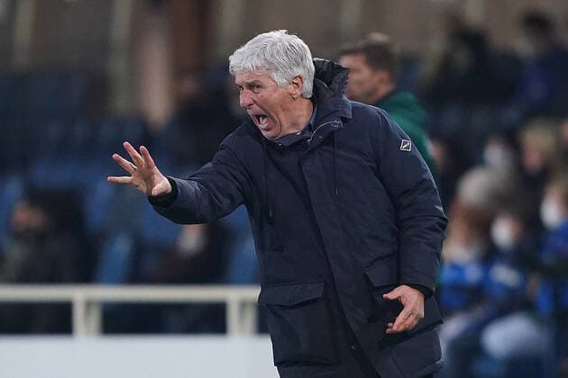 Photo Spada LaPresse March 10, 2022 - Bergamo ,Italy Soccer Atalanta vs Bayer Leverkusen - Europa League 2021 2022 In the photo :Gian Piero Gasperini (Atalanta BC);  Copyright: xSpada LaPressex