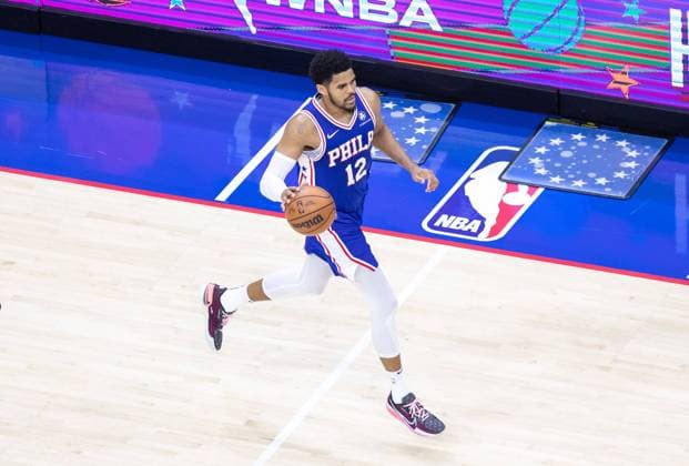 Philadelphia, Pennsylvania, United States of America, March 10th 2022: Tobias Harris (76ers 12)& xA