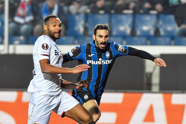 Atalanta v Bayer Leverkusen, UEFA Europa League, Bergamo, Italy Bergamo, Italy. 10th, March 2022. Davide Zappacosta (77) of Atalanta seen during the UEFA Europa League match between Atalanta and Bayer Leverkusen at Gewiss Stadium in Bergamo. Bergamo Italy  Copyright: xGonzalesxPhoto TommasoxFimianox