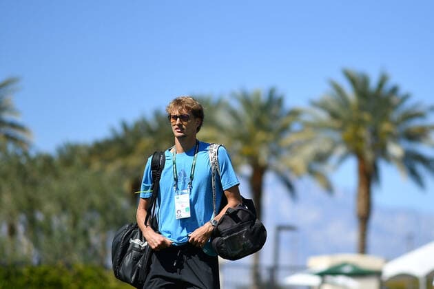 Alexander Zverev TENNIS : BNP Paribas Open 2022 - 11 03 2023 AntoineCouvercelle Panoramic 