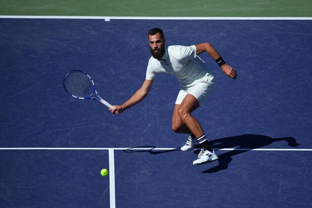 Benoit Paire TENNIS : BNP Paribas Open 2022 - 11 03 2023 AntoineCouvercelle Panoramic 