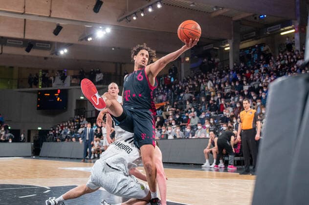 easyCredit Basketball Bundesliga, Hamburg Towers vs Telekom Baskets Bonn, Hamburg, 29 10 2021 easyCredit Basketball Bundesliga, Hamburg Towers vs Telekom Bskets Bonn, Michael Kessens 6 Telekom Baskets Bonn Copyright: xBEAUTIFULxSPORTS Mohwinkelx