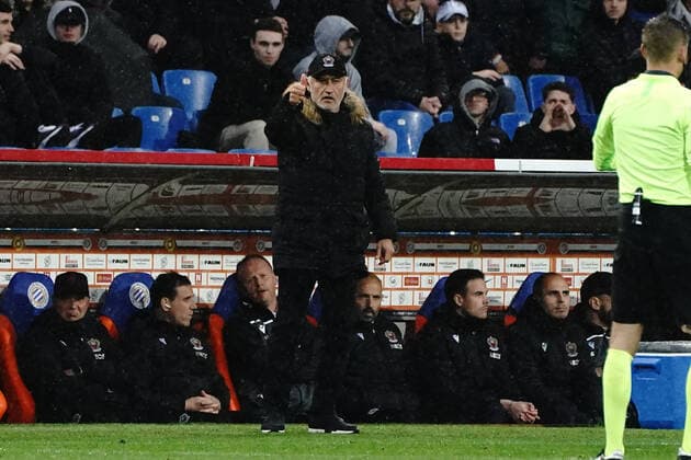 Christophe Galtier (entraineur de l OGC Nice) FOOTBALL : Montpellier vs OGC Nice - Ligue 1 Uber Eats - Montpellier - 12 03 2022 NorbertScanella Panoramic 