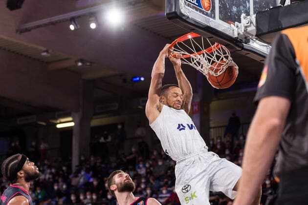 Basketball, 2022 season, easyCredit BBL, Hamburg Towers HAM Telekom Baskets Bonn BON , edel optics de Arena, 12 03 2022, 25 matchday Jaylon Brown 0, HAM Hamburg Germany