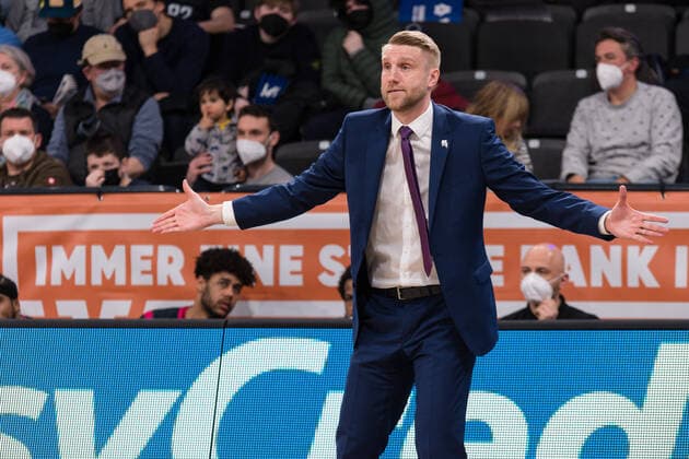 Basketball, 2022 season, easyCredit BBL, Hamburg Towers HAM Telekom Baskets Bonn BON , edel optics de Arena, 12 03 2022, 25 matchday Hamburg Germany