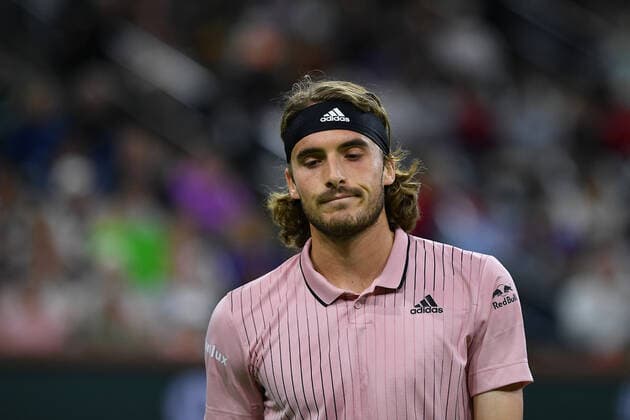 Stefanos Tsitsipas (Gre) TENNIS : BNP Paribas Open 2022 - 12 03 2023 AntoineCouvercelle Panoramic 