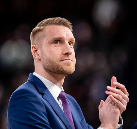 Head Coach Tuomas Iisalo Bonn 12 03 22, Hamburg, Hamburg Towers vs Telekom Baskets Bonn, easyCredit BBL, Basketball Bundesliga, 1 Liga, Season 2021 2022, Matchday 25 Â