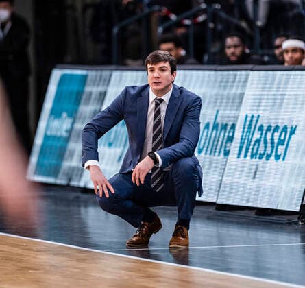 Head Coach Pedro Calles Towers 12 03 22, Hamburg, Hamburg Towers vs Telekom Baskets Bonn, easyCredit BBL, Basketball Bundesliga, 1 Liga, season 2021 2022, 25 matchday Â