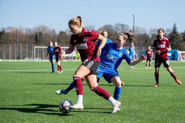 Football, Women, 2. BL, 1. FC Nürnberg - SV Meppen