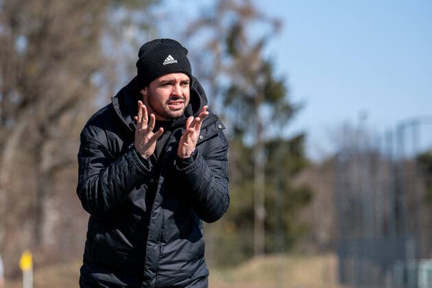 13 03 2022 football season 2021 2022 2 women football Bundesliga 16 matchday 1 FC Nürnberg FCN club SV Meppen ThHa Osman Cankaya coach 1 FC Nürnberg FCN