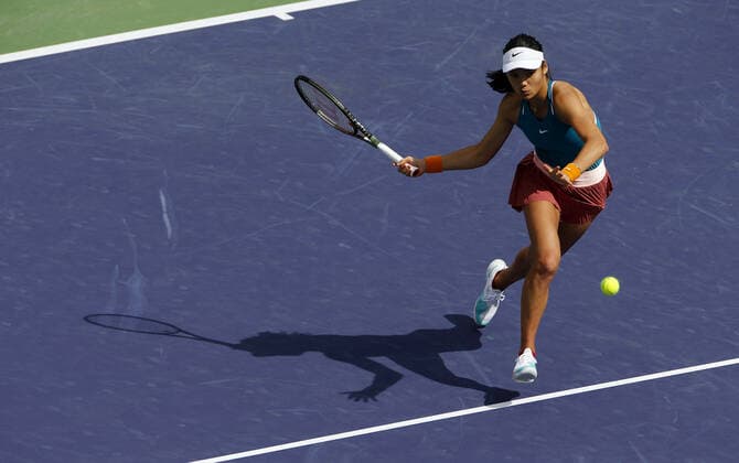 Tennis, WTA Tournament in Indian Wells