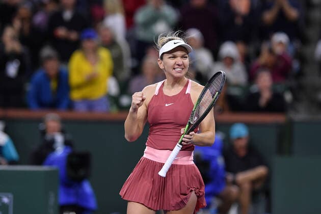 Simona Halep TENNIS : BNP Paribas Open 2022 - 13 03 2023 AntoineCouvercelle Panoramic 