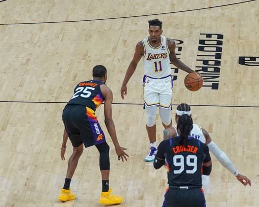 Phoenix, Arizona, March 13th 2022: Malik Monk ( 11 Los Angeles Lakers) In action during the National Basketball Association game between the Los Angeles Lakers and the Phoenix Suns at Footprint Center in Phoenix, Arizona. Edwin Rodriguez SPP Los Angeles Lakers v Phoenix Suns - NBA, Basketball Herren, USA - FootPrint Center 