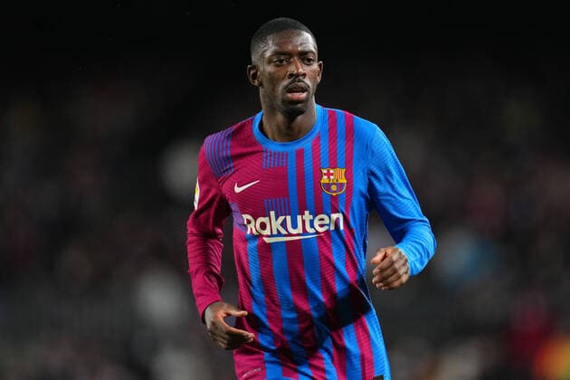 ESP: FC Barcelona, Barca CA Osasuna. La Liga Santander Ousmane Dembele of FC Barcelona during the La Liga match between FC Barcelona and CA Osasuna played at Camp Nou Stadium on March 13, 2022 in Barcelona, Spain. kpng Copyright: xSergioxRuizx xPRESSINPHOTOx PS_220313_640