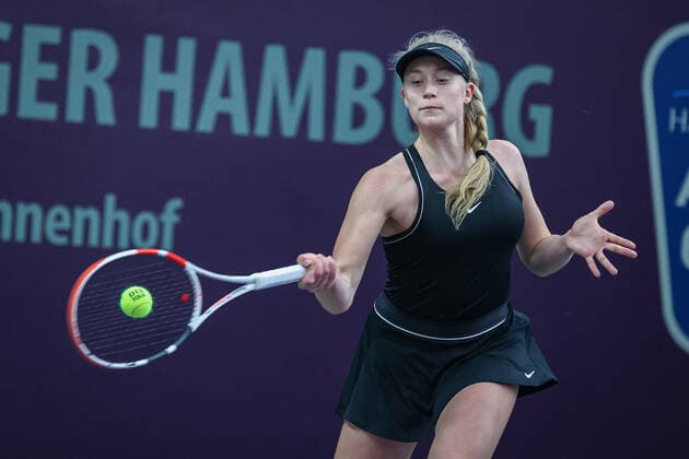 VON KOZIEROWSKI Lea GER , ITF World Tennis Tour Juniors J3 Hamburg, Hamburg, Tennis Verband Hamburg, 14 03 2022,